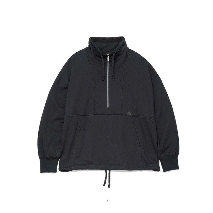 ハーフジップスウェットアノラック Half-zip Sweat Anorak NT6306N_THE NORTH FACE Purple Label K