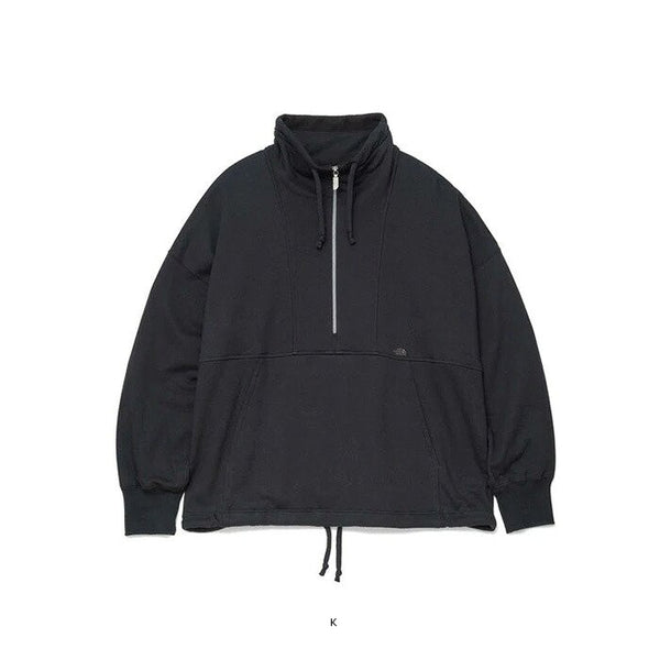 ハーフジップスウェットアノラック Half-zip Sweat Anorak NT6306N_THE NORTH FACE Purple Label