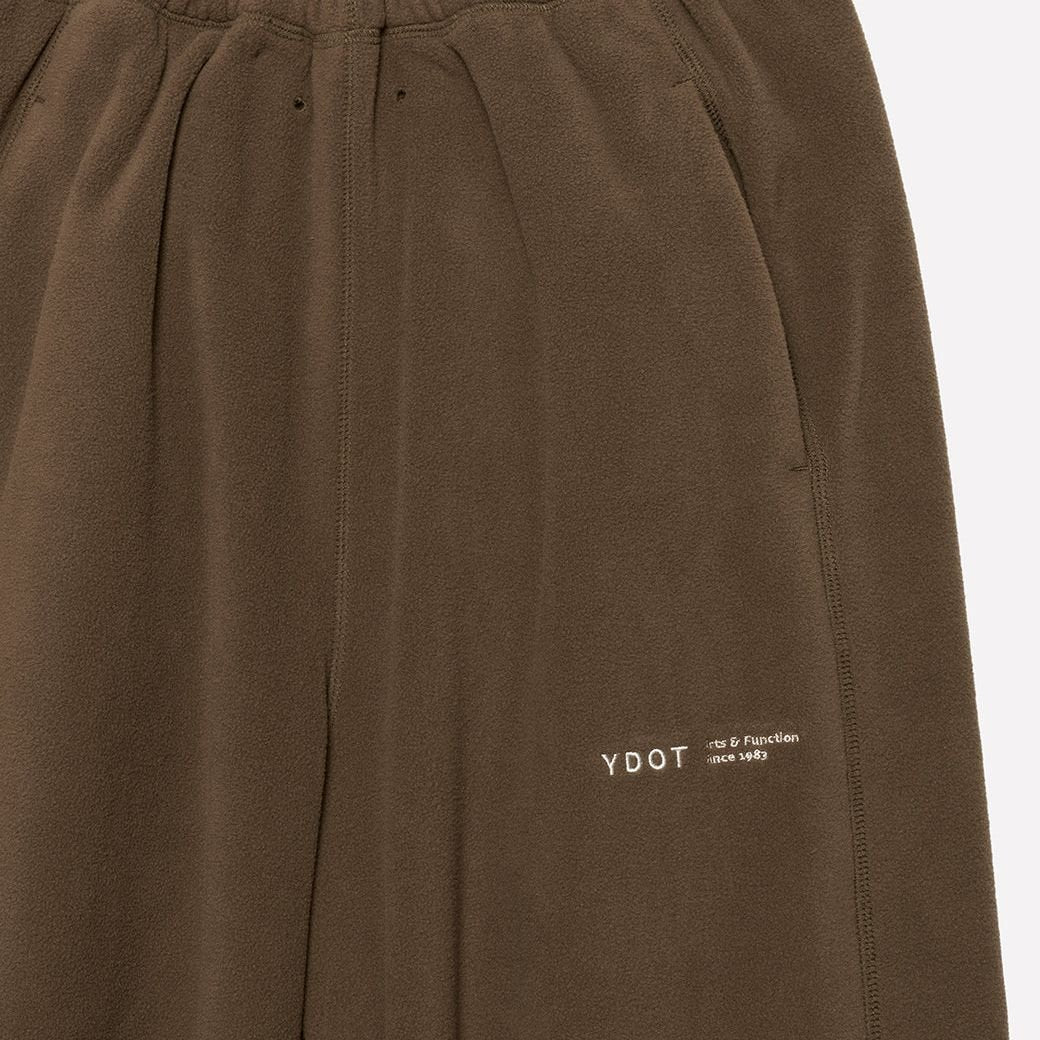 YDOT TECH FLEECE CIRCLE BUGGY PANTS Moss Brown
