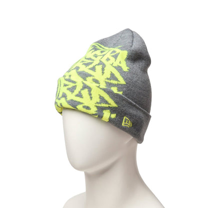 NEW ERA BASIC CUFF KNIT TAGGING LOGO HGRY