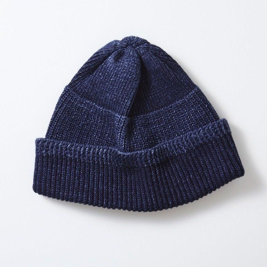 ROTOTO INDIGO MIL WATCH CAP DARK INDIGO