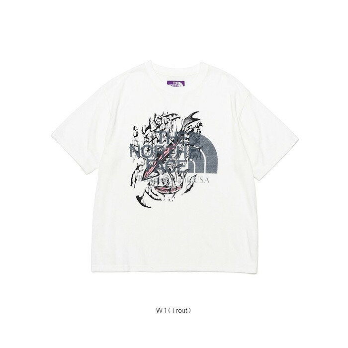 THE NORTH FACE Purple Label クールマックス ハーフスリーブ グラフィックTシャツ NT3216N