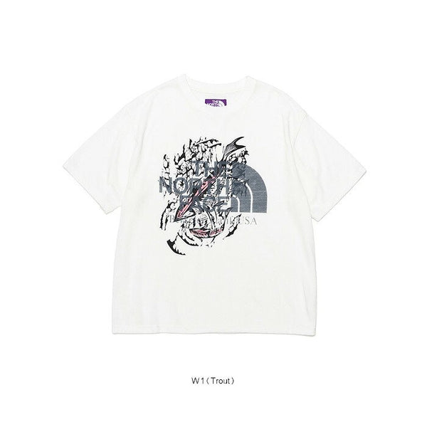 THE NORTH FACE Purple Label クールマックス ハーフスリーブ グラフィックTシャツ NT3216N