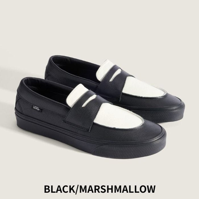 Vans LOAFER 53 LEATHER BLACK/MARSHMALLOW