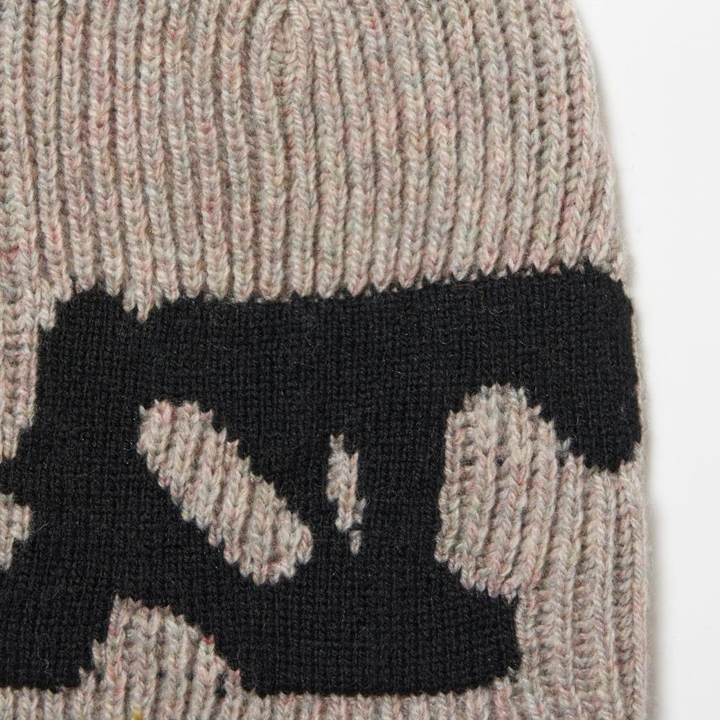 YDOT ASYM BEANIE / MERINO Mix Gray