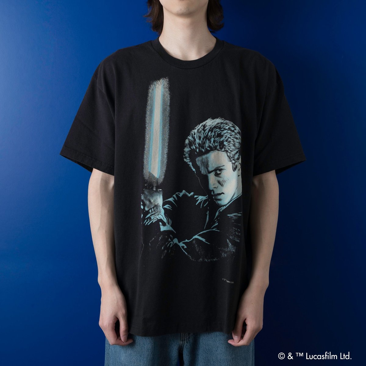 Anakin Skywalker LightSaber /Tee SW-MS-01BLA_VARIEGATOR