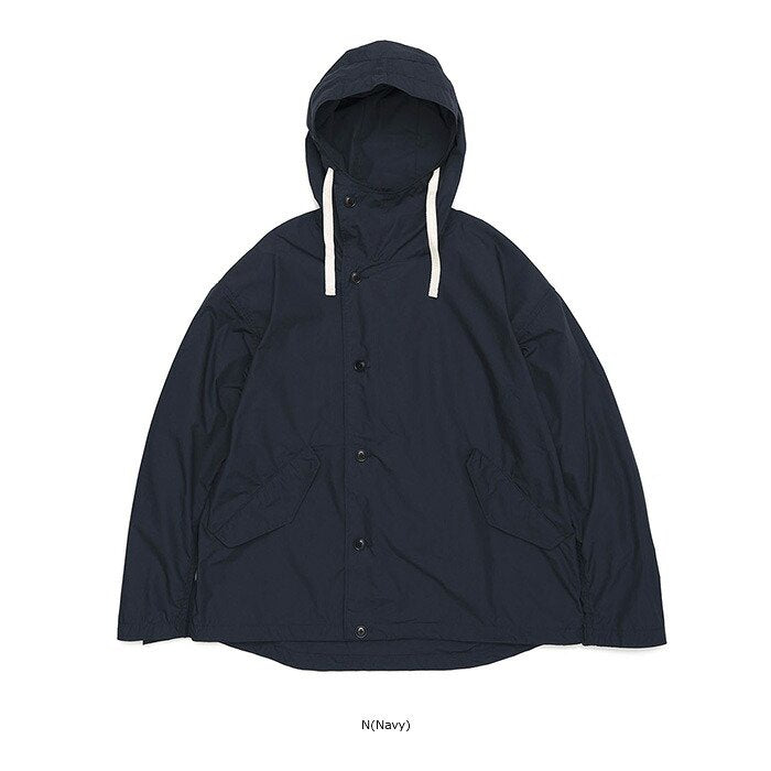 フーデッドジャケット SUAS335_NANAMICA NAVY