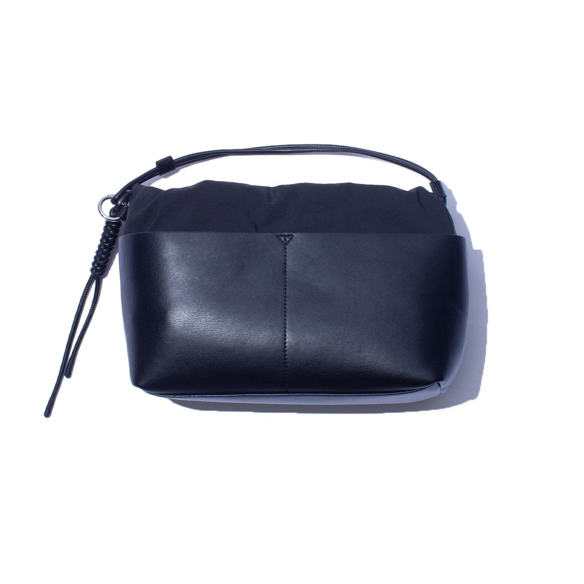 F/CE. TECH LEATHER MINI HAND POACH Black