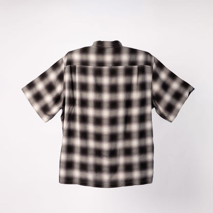 town craft 60 loop collar ss shirt black