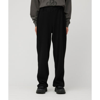 SNOWPEAK Heavyweight Waffle Pants BLACK
