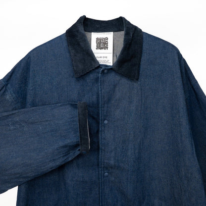 DAILY SHIRT JACKET（GOODNEIGHBORS SHIRTS × HULLE） DENIM