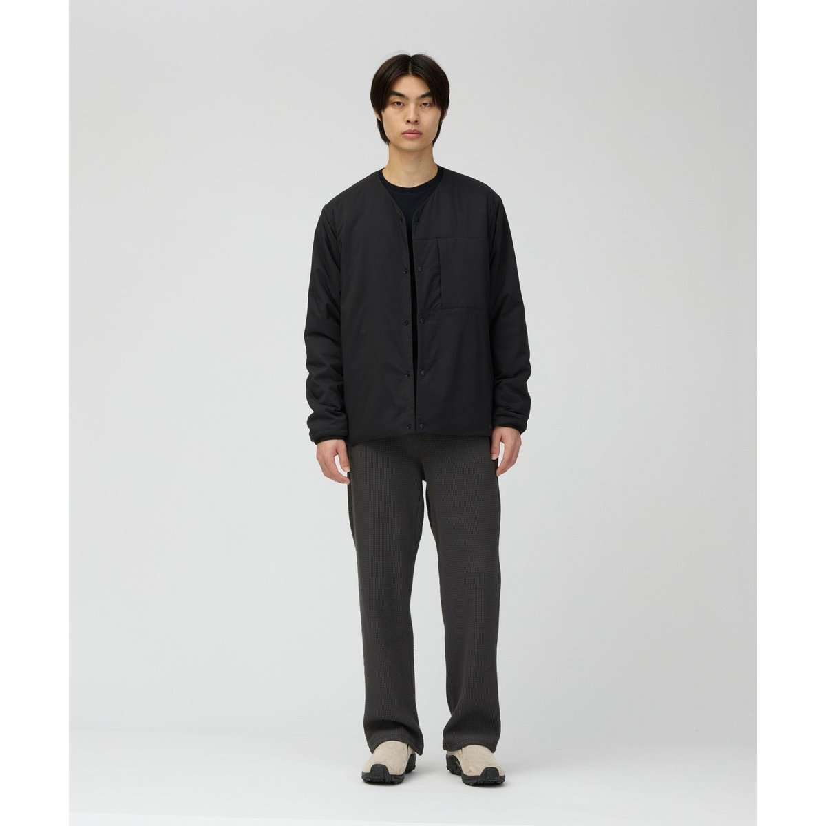 SNOWPEAK Heavyweight Waffle Pants CHARCOAL