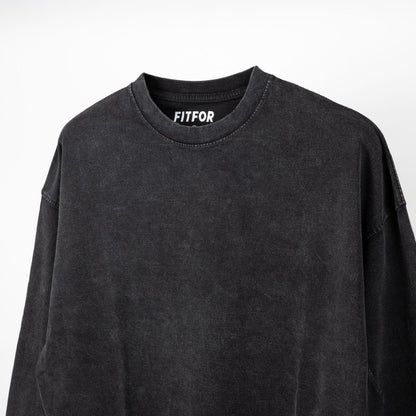 FIT FOR HEM SHAPE LONGSLEEVE TEE (EDDY JERSEY)(HLEX)
