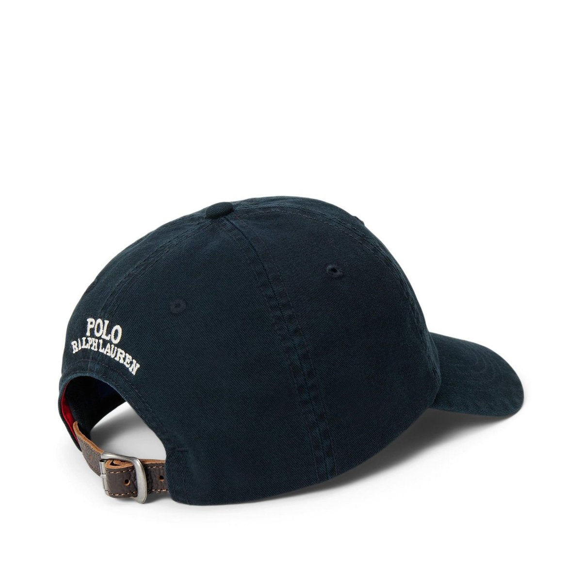 RALPH LAUREN WOVEN-CAP POLO BLACK