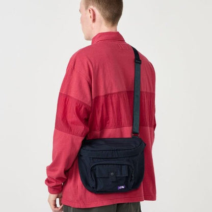 Mountain Wind Shoulder Bag N25SO080_TNF PPL nanamica BLACK