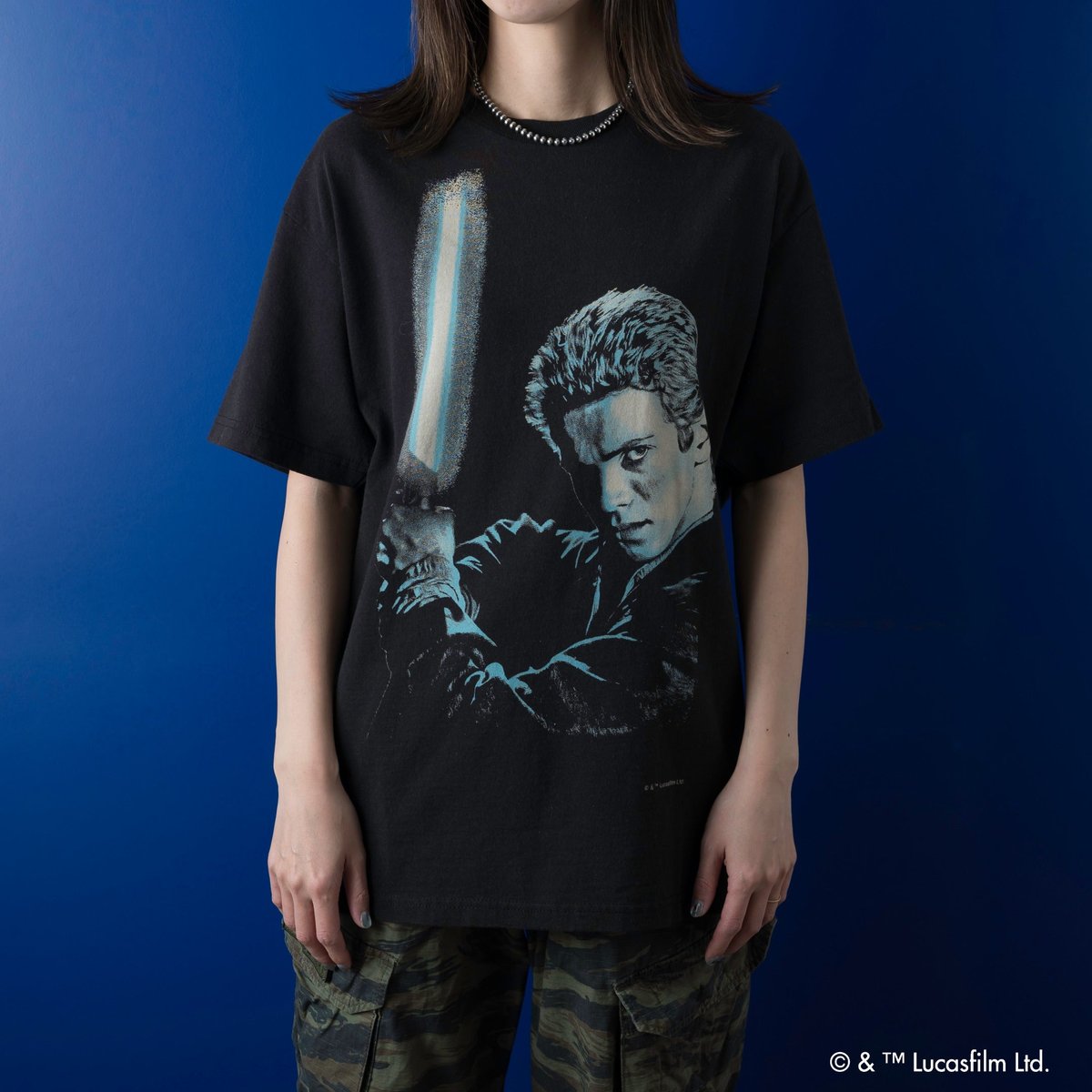 Anakin Skywalker LightSaber /Tee SW-MS-01BLA_VARIEGATOR