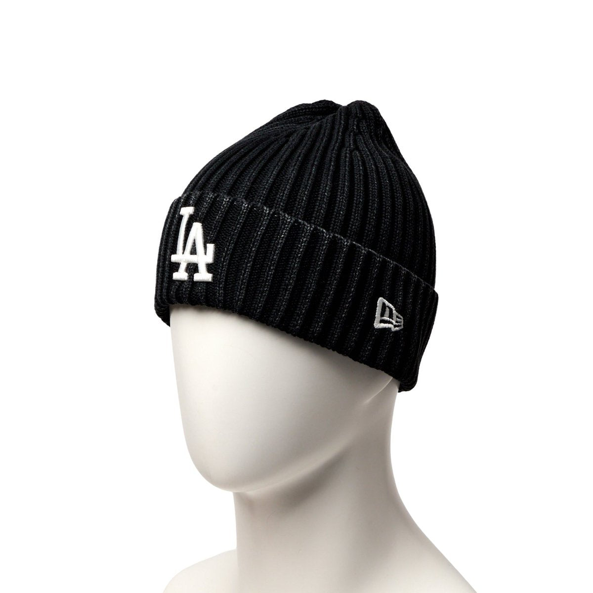 NEW ERA RIB CUFF KNIT LOSDOD ITLN WASH BLK
