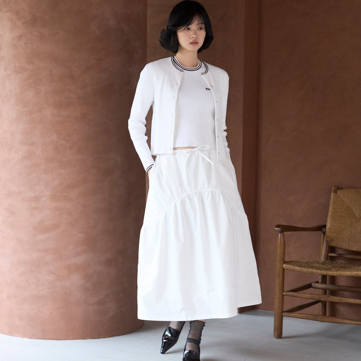 TW Gather Skirt TW5AW-022