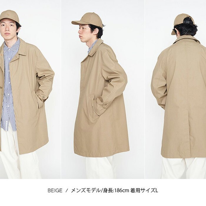 NANAMICA ゴアテックス ステンカラーコート SUBF800