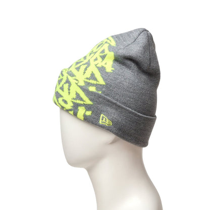 NEW ERA BASIC CUFF KNIT TAGGING LOGO HGRY