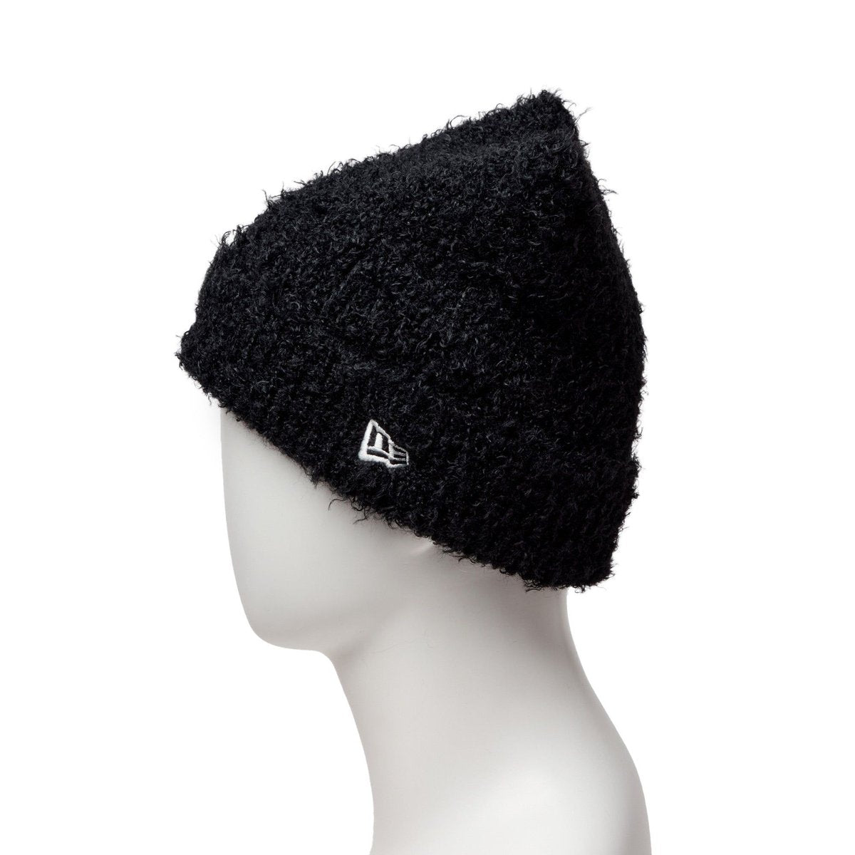 47 SQUARE SHAGGY KNIT BLK BLK