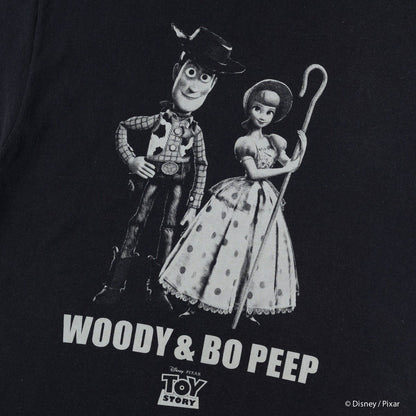 Woody Pride & Bo Peep /Tee TOY-MS-07_VARIEGATOR BLACK