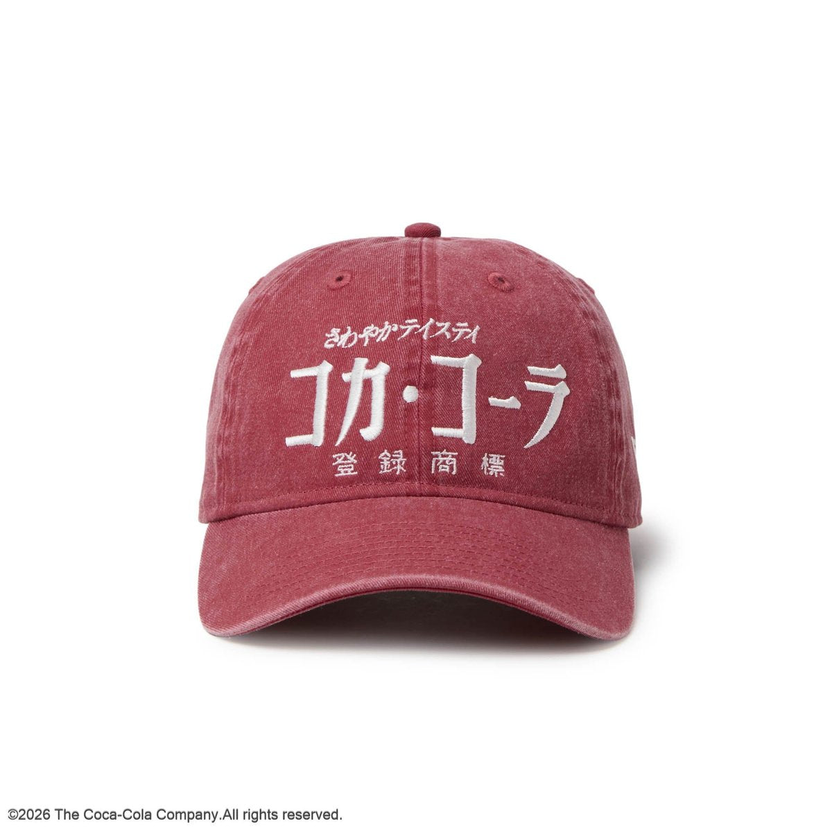 NEW ERA 920 COCA-COLA ACID WASH RED