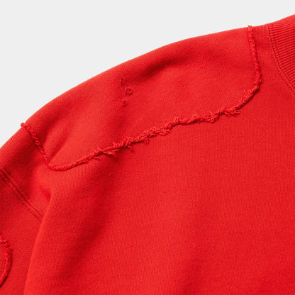 meanswhile Stratum Sweatshirt RED