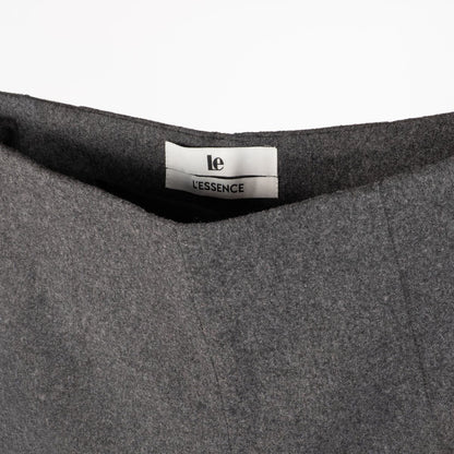 LE CLASSIC WOOL SHORT PANTS CHACOAL