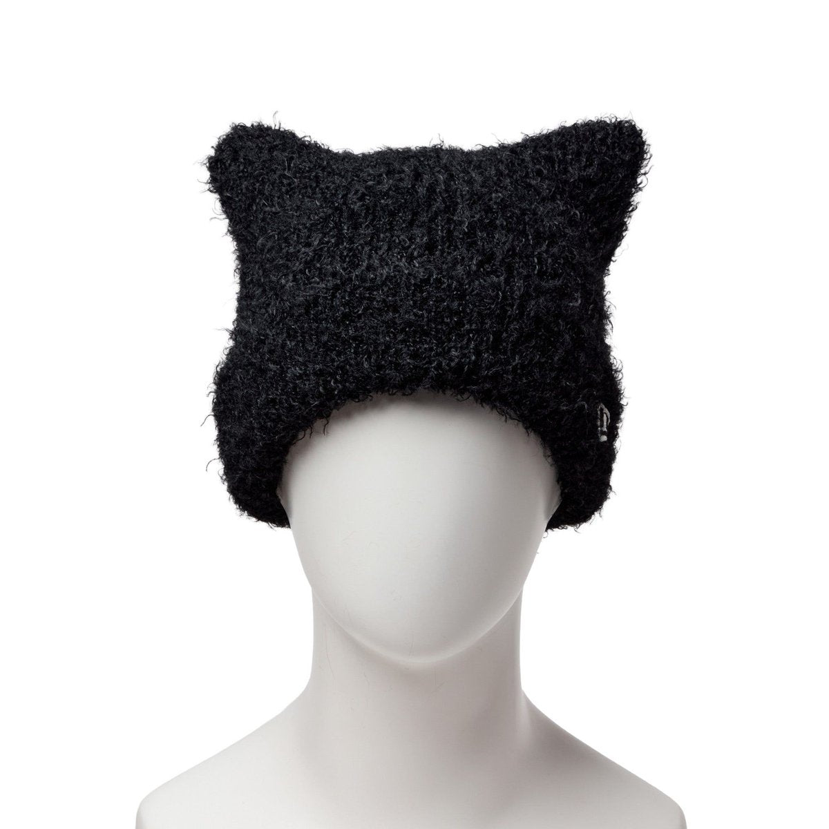 47 SQUARE SHAGGY KNIT BLK BLK