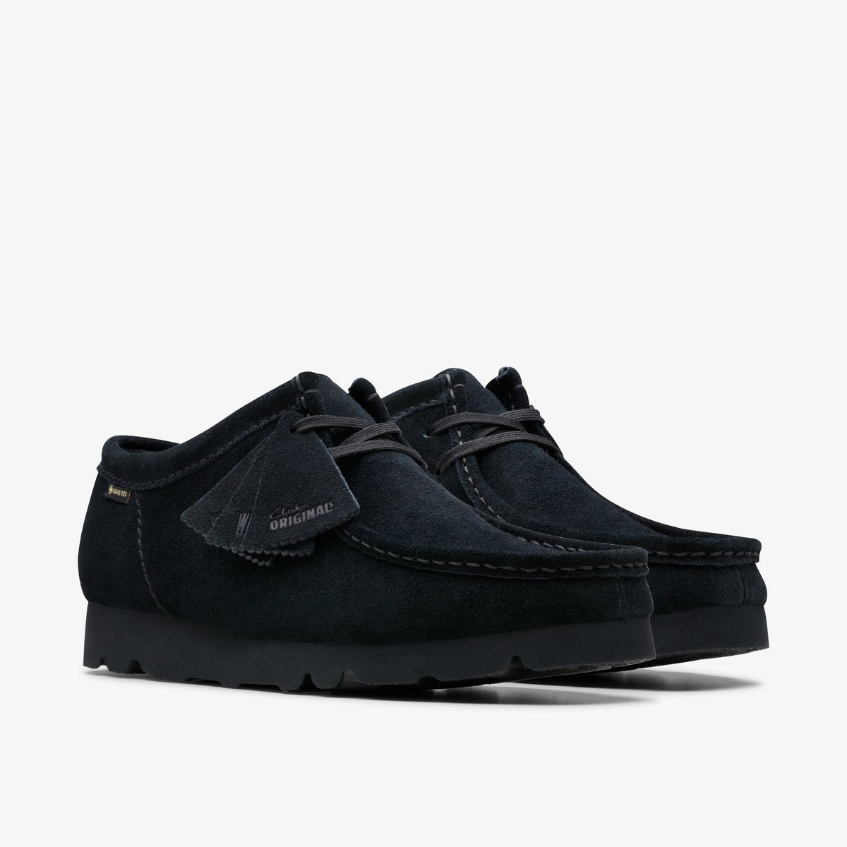 CLARKS WallabeeGTX Black Sde