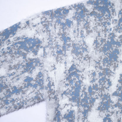 F/CE. FINNISH LANDSCAPE SOLOTEX KNIT - FOREST WHITE/BLUE