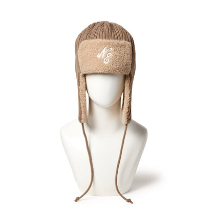 NEW ERA KNIT TRAPPER CL NE RIB KNIT BEI