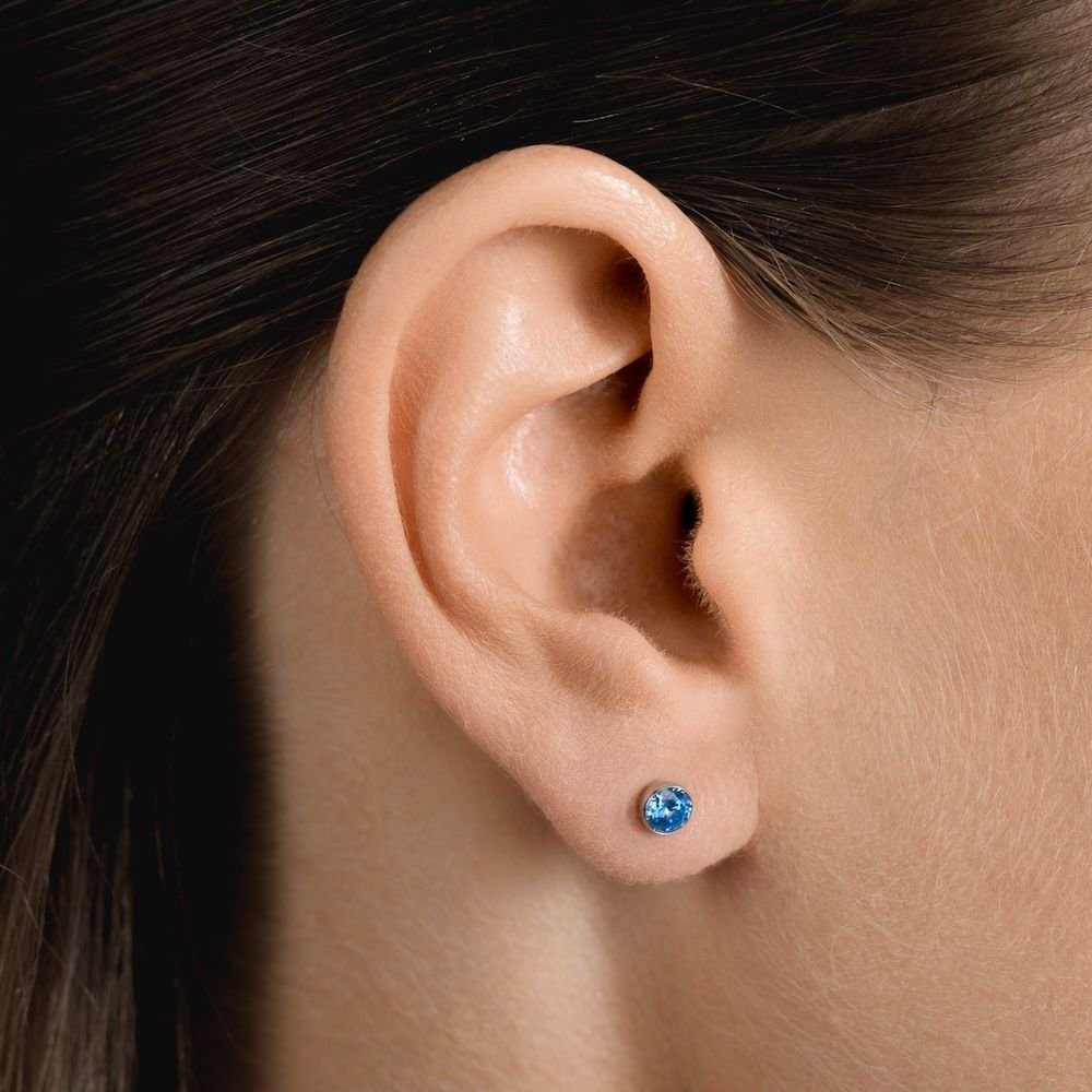 BAQLESS Clarity Blue 4.0mm CZ-40-AB