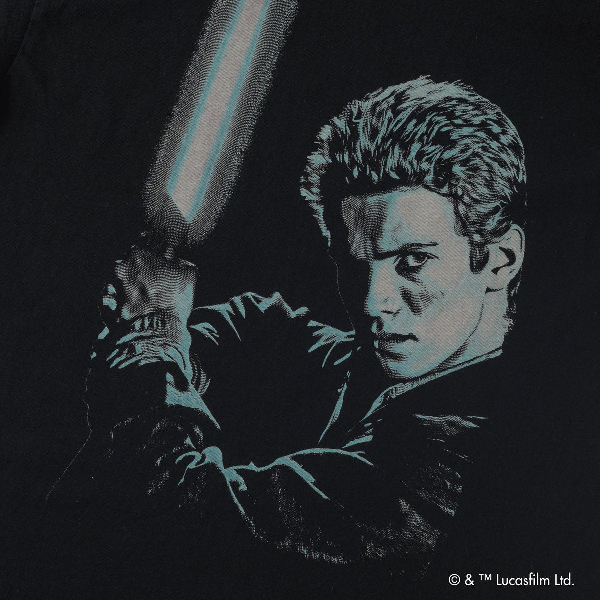 Anakin Skywalker LightSaber /Tee SW-MS-01BLA_VARIEGATOR