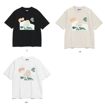 ハーフスリーブグラフィックティー NT3330N_THE NORTH FACE Purple Label