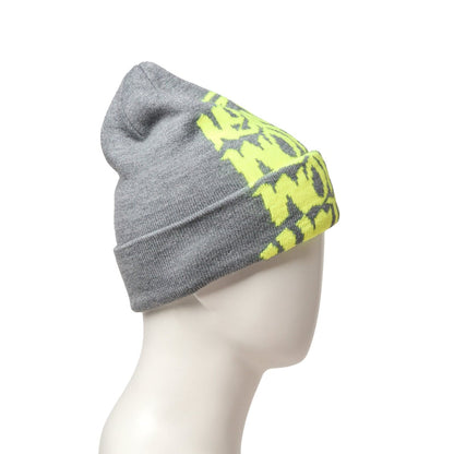 NEW ERA BASIC CUFF KNIT TAGGING LOGO HGRY