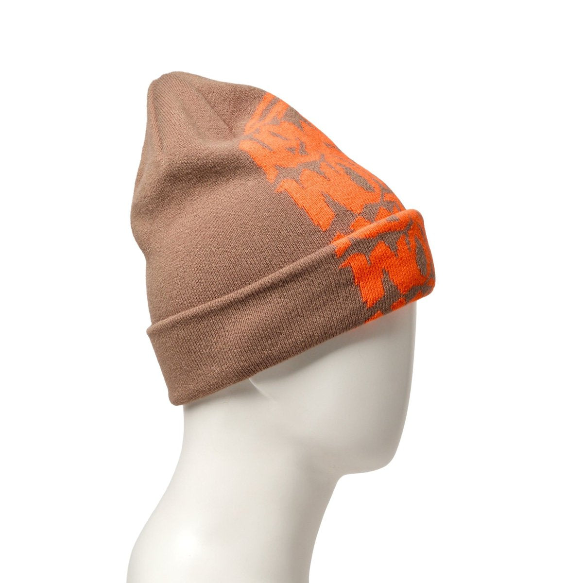NEW ERA BASIC CUFF KNIT TAGGING LOGO BEI
