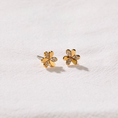 BAQLESS HONESTY FLORAL GOLD CZ-FLR-YG
