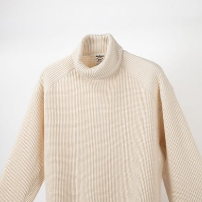 Jackman Waffle Highneck Ecru