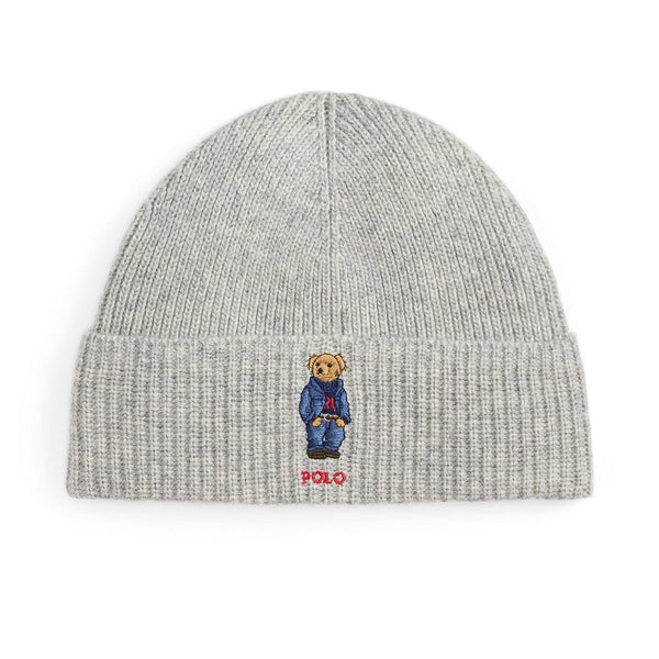 RALPH LAUREN SOLIDDENIMBEARBEANIE 449P06567