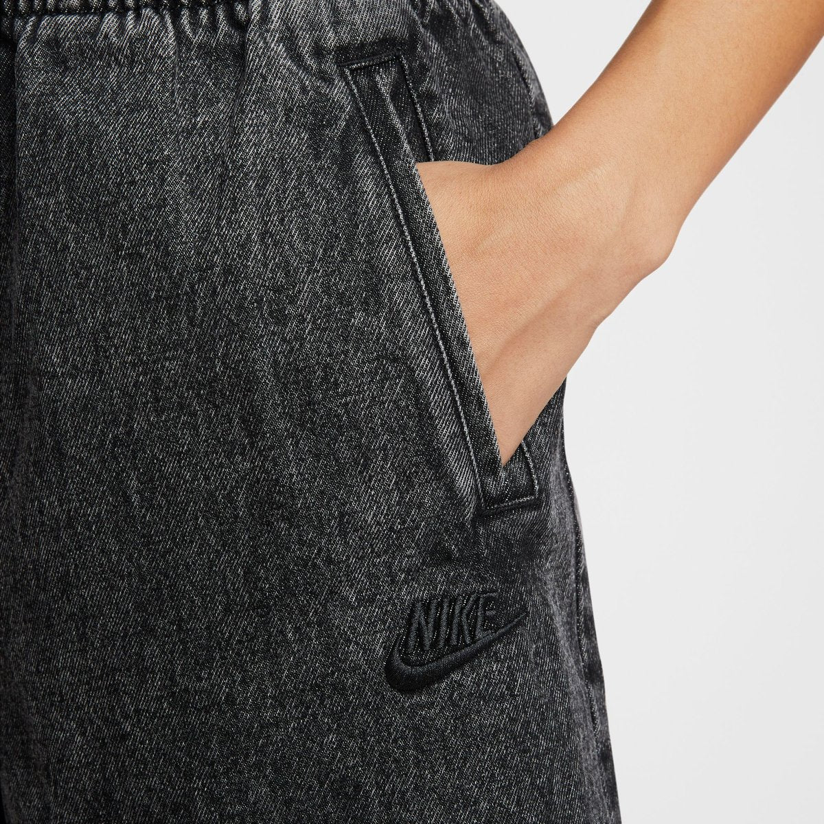 NIKE ナイキ AS W NSW DENIM WASH SHORT BLACK