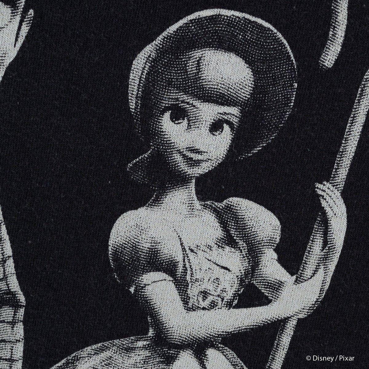 Woody Pride & Bo Peep /Tee TOY-MS-07_VARIEGATOR BLACK