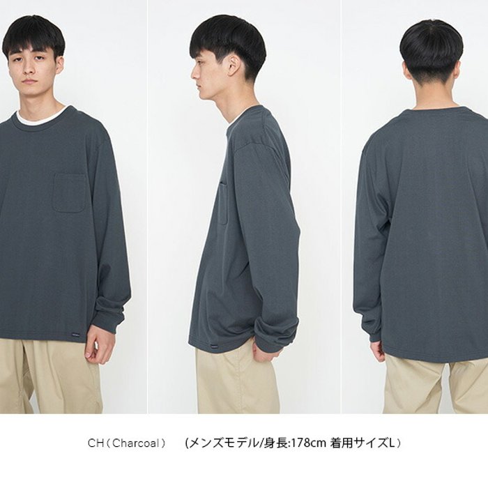 NANAMICA ロングスリーブ ポケットTシャツ SUHF165