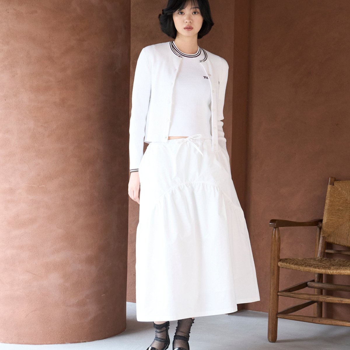 TW Gather Skirt TW5AW-022
