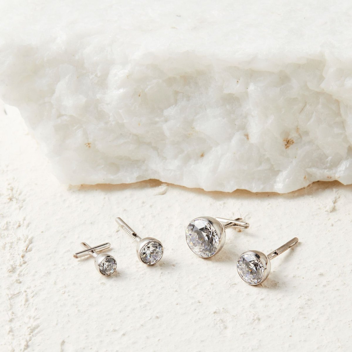 BAQLESS Clarity White 6.0mm CZ-60-WH
