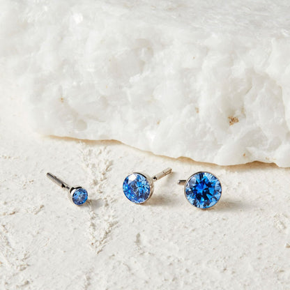 BAQLESS Clarity Blue 6.0mm CZ-60-AB