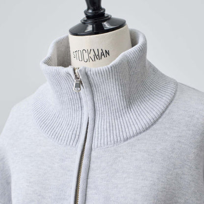 J.J. Mercer SHORT ZIP BLOUSON ASH