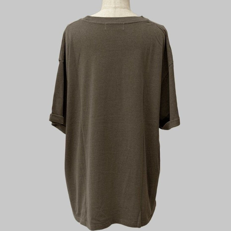 J.J MERCER THE City San Francisco_roll-up Tee（HLEX) CHARCOAL