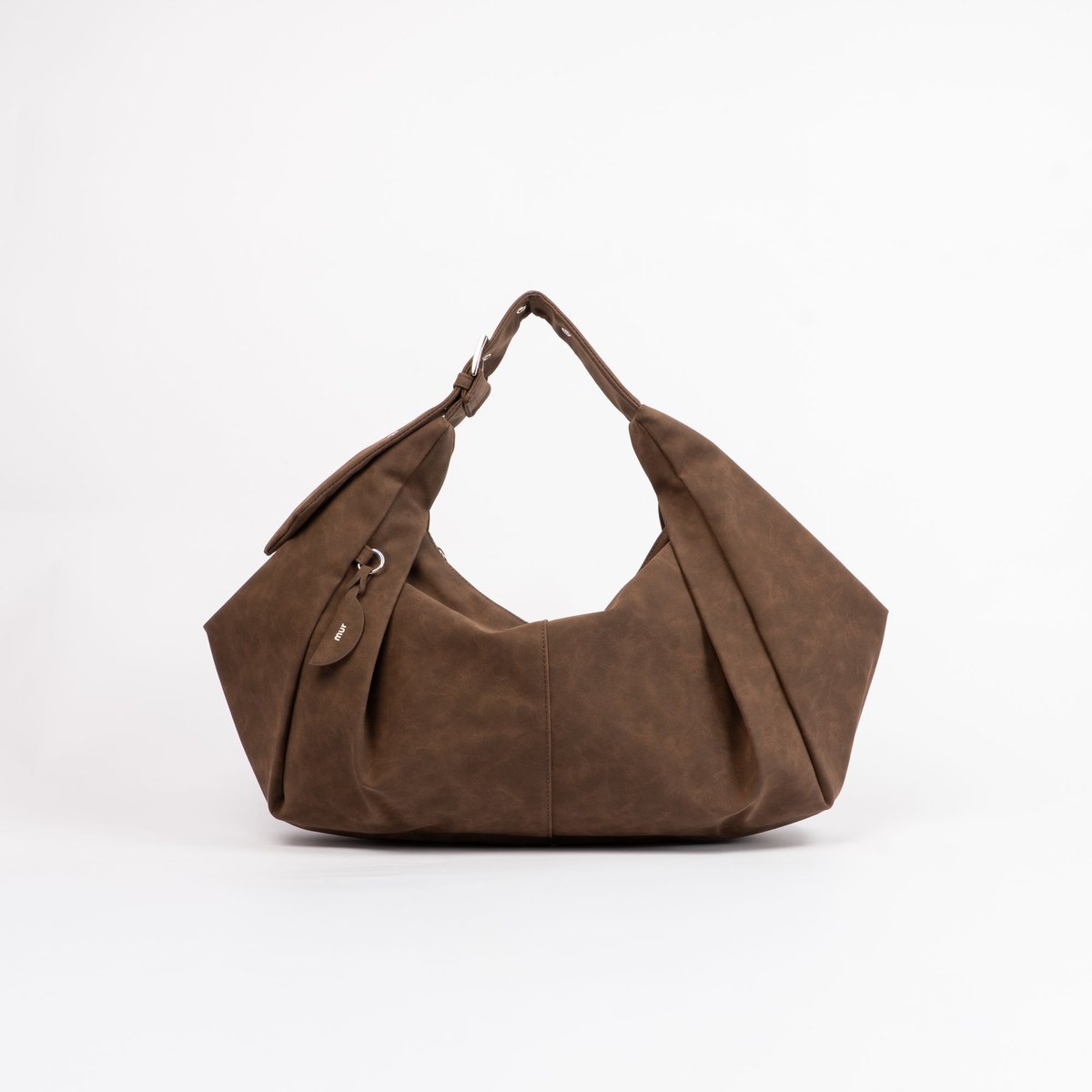 MUR RUMI BAG SUEDE DK BROWN